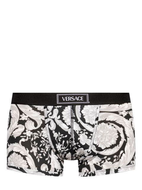 Barocco stretch-cotton boxers by VERSACE