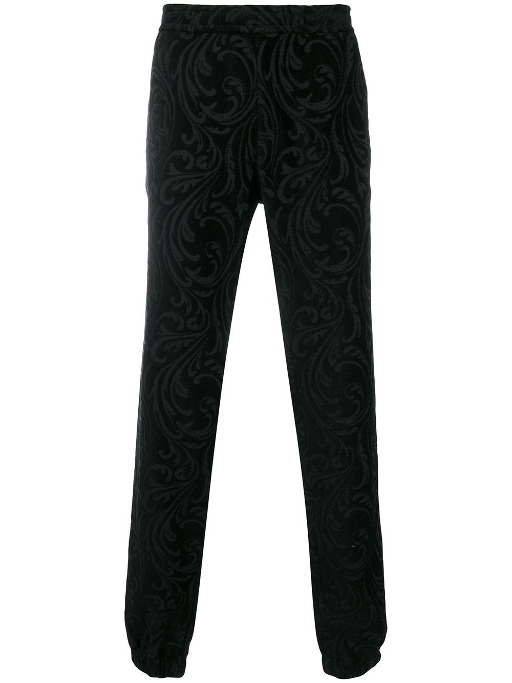 Barocco texture trousers by VERSACE