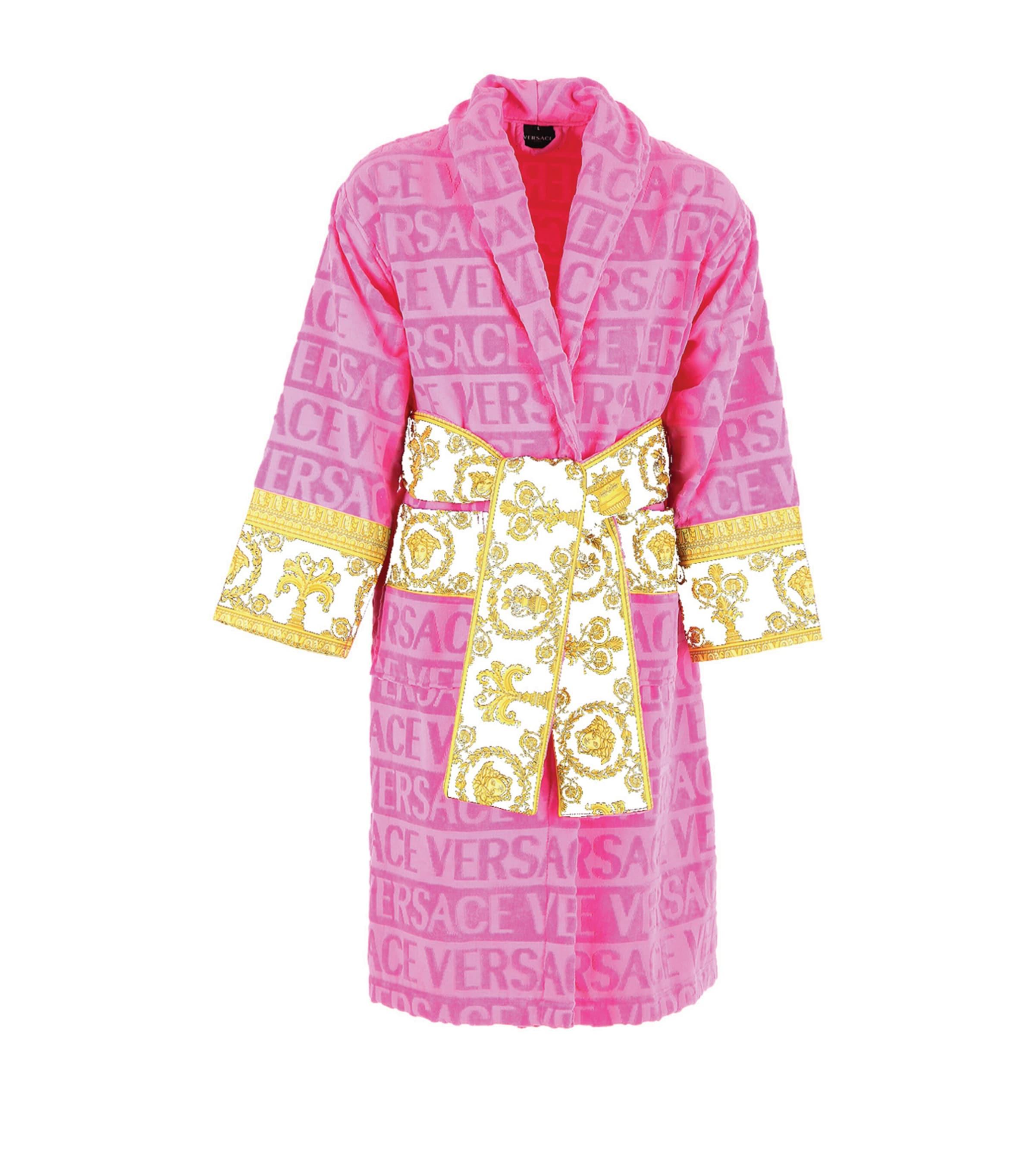 Baroque Logo Robe (Extra Large) by VERSACE