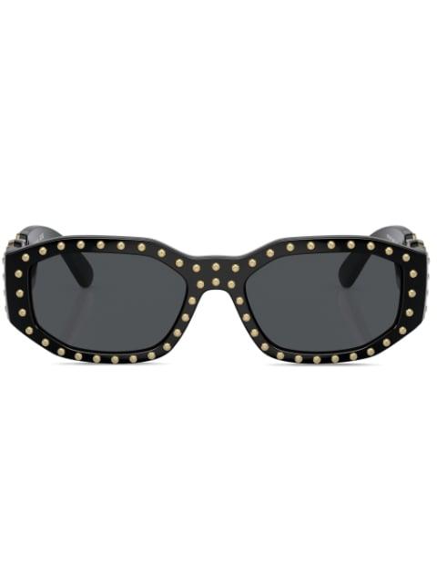 Biggie stud-embellished sunglasses by VERSACE
