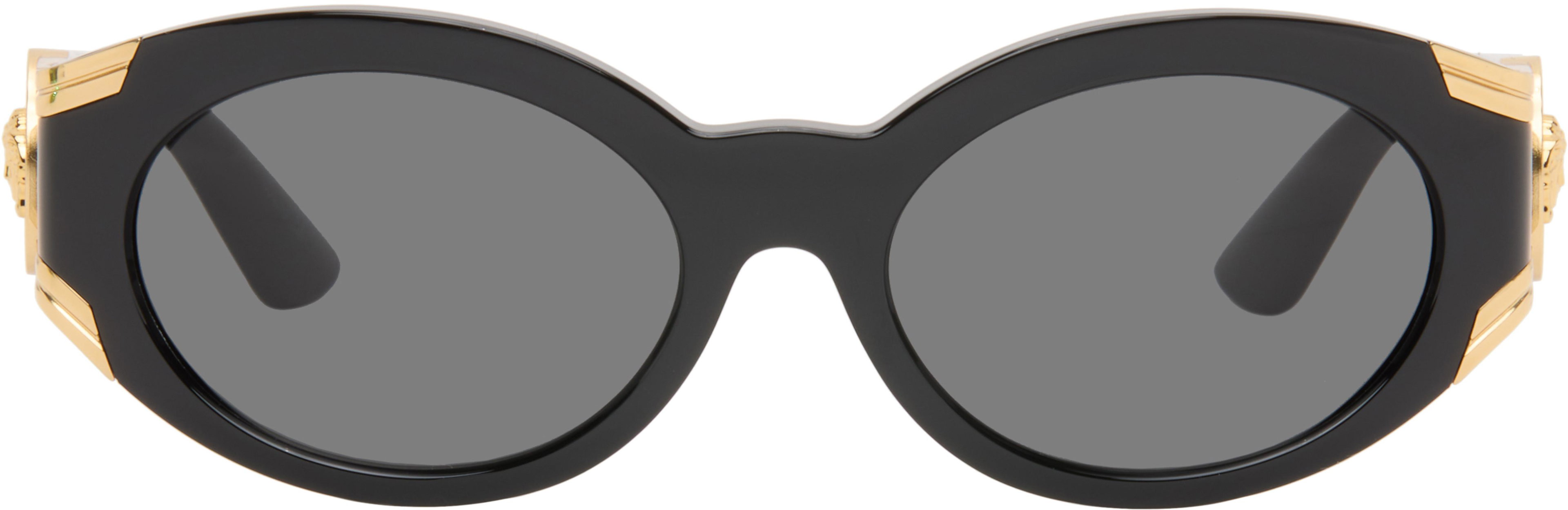 Black Medusa Sunglasses by VERSACE