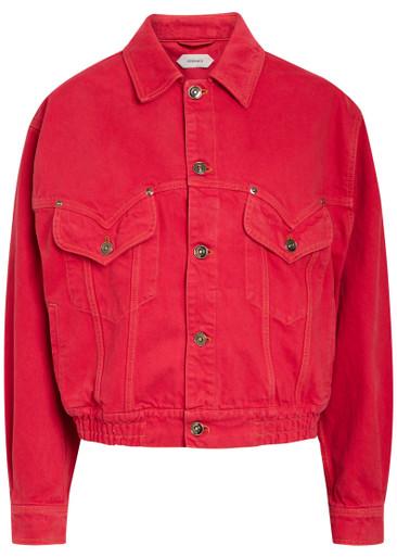 Blouson denim jacket by VERSACE