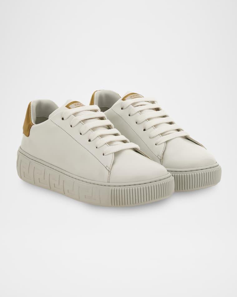 Boy's Greca Low-Top Sneakers, Kids by VERSACE