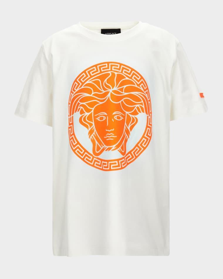 Boy's Medusa Graphic T-Shirt, Size 6-14 by VERSACE