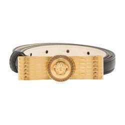 Calf leather belt by VERSACE
