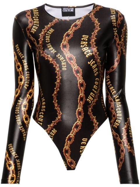 Chain Couture bodysuit by VERSACE