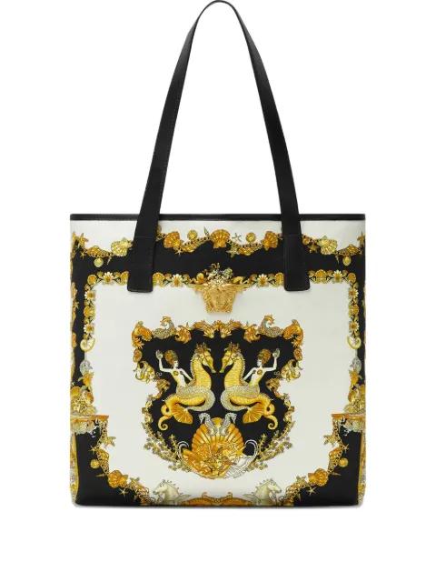 Coral Theatre La Medusa canvas tote bag by VERSACE Coral Theatre La Medusa canvas tote bag by VERSACE