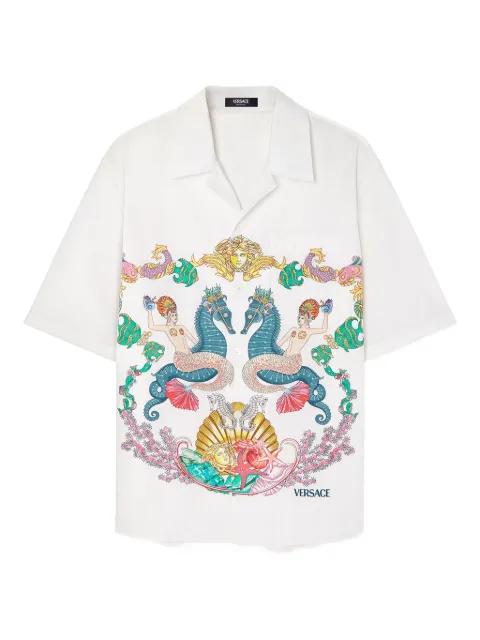 Coral Theatre shirt by VERSACE