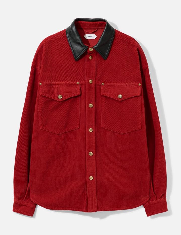 Corduroy Velvet Blouson by VERSACE
