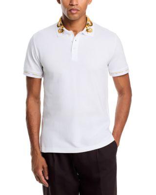 Cotton Piquet Polo by VERSACE