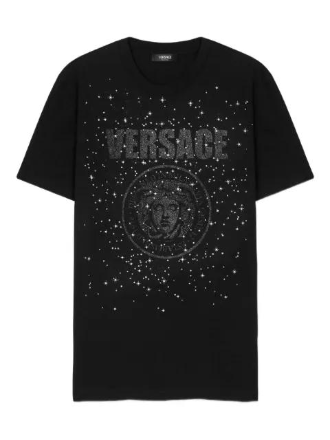 Crystal Medusa T-shirt by VERSACE