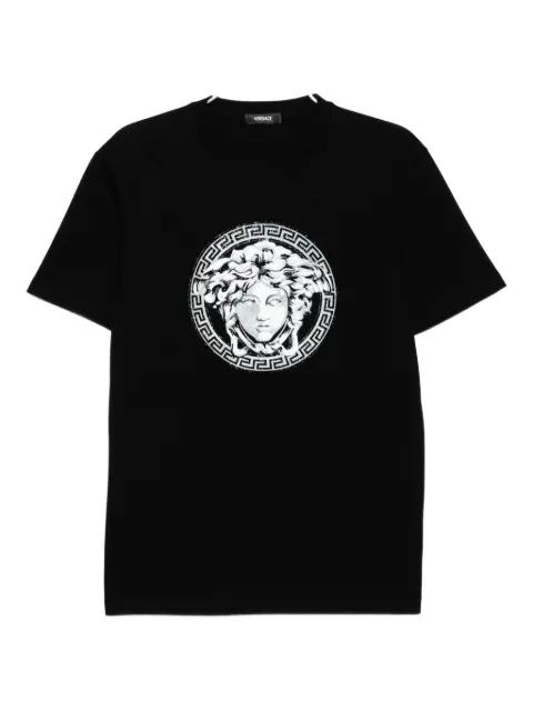 Crystal Medusa T-shirt by VERSACE