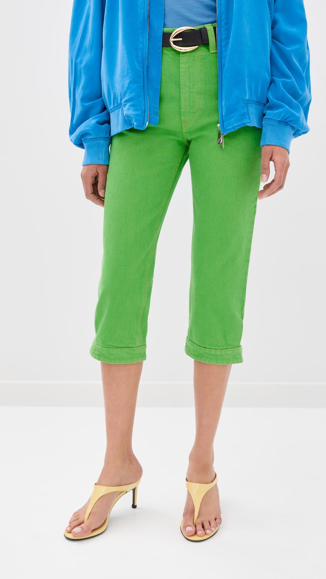 Denim Capri Jeans by VERSACE