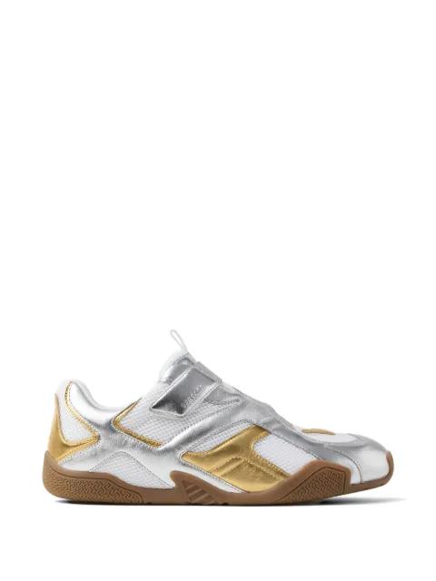 Galaxia metallic sneakers by VERSACE