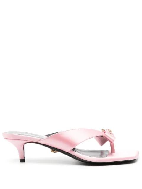 Gianni Ribbon 45mm sandals by VERSACE
