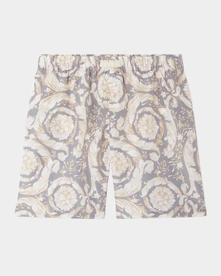 Girl's Barocco Swim Shorts by VERSACE