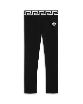 Girls' Medusa Embroidered Jersey Leggings - Little Kid by VERSACE