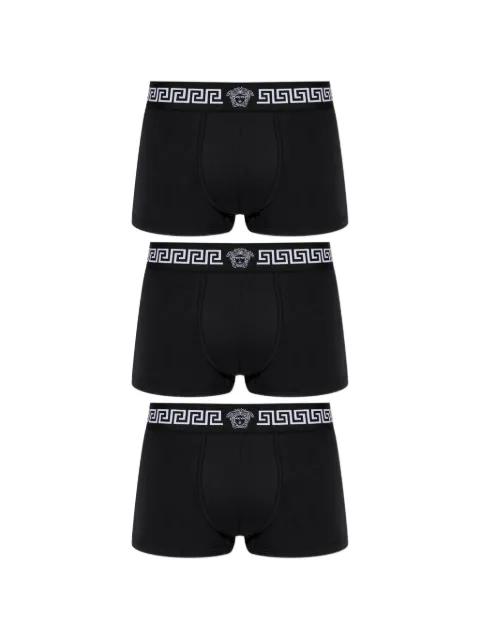 Greca Border boxers (pack of three) by VERSACE