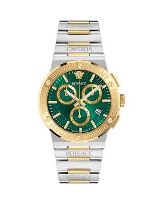 Greca Logo Chronograph Bracelet Watch by VERSACE