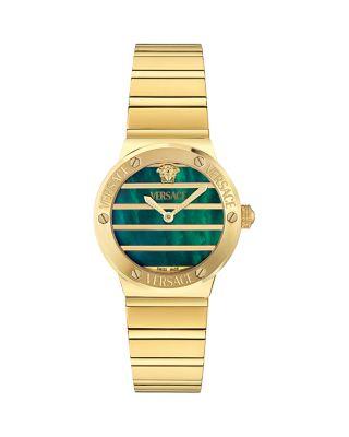 Greca Logo Pearl Bracelet Watch by VERSACE