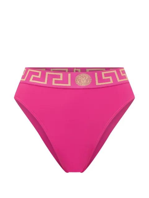 Greca Medusa bikini bottoms by VERSACE