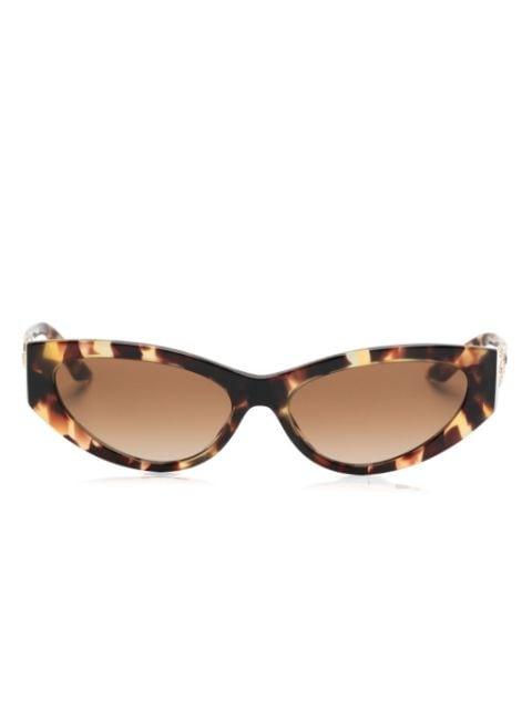 Greca Strass cat-eye sunglasses by VERSACE