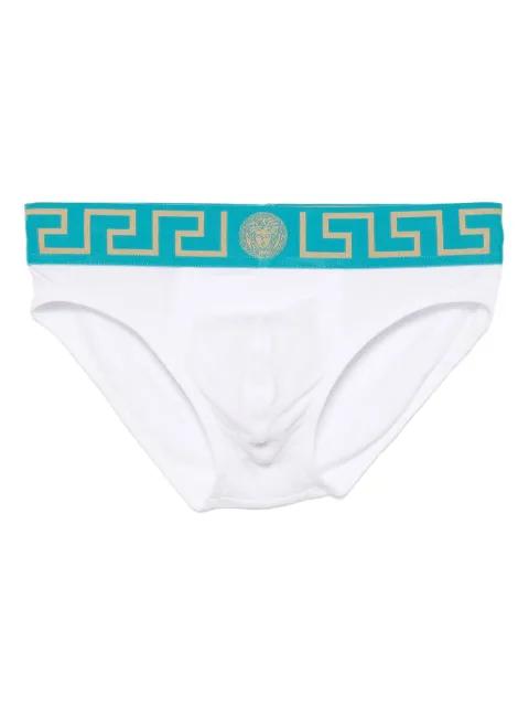 Greca border briefs by VERSACE