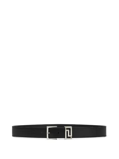 Greca buckle belt by VERSACE