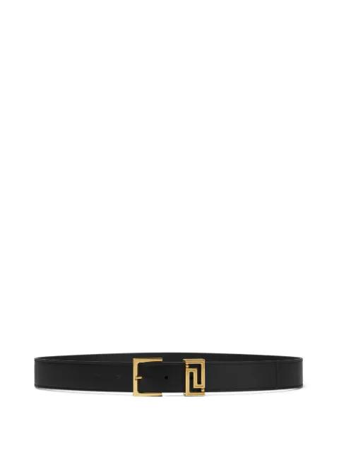 Greca buckle belt by VERSACE