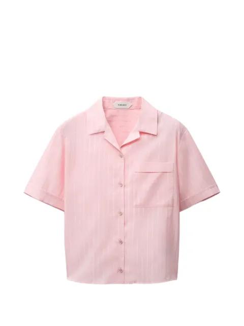 Greca-pattern short-sleeve shirt by VERSACE