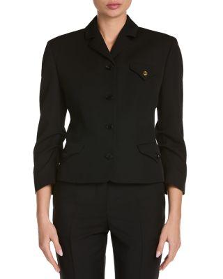 Heavyweight Wool Jacket by VERSACE