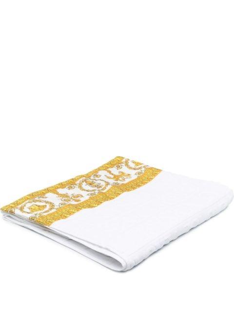 I ♡ Baroque bath towel by VERSACE