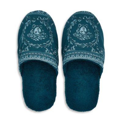 I Heart Baroque Bath Slippers by VERSACE