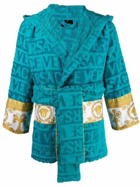 I Love Baroque short robe by VERSACE