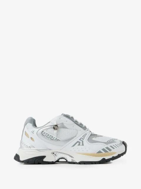 Icaro leather sneakers by VERSACE