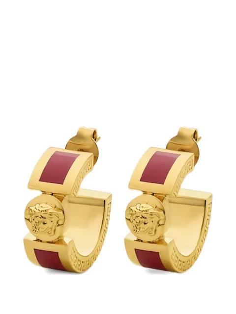 Icon hoop earrings by VERSACE