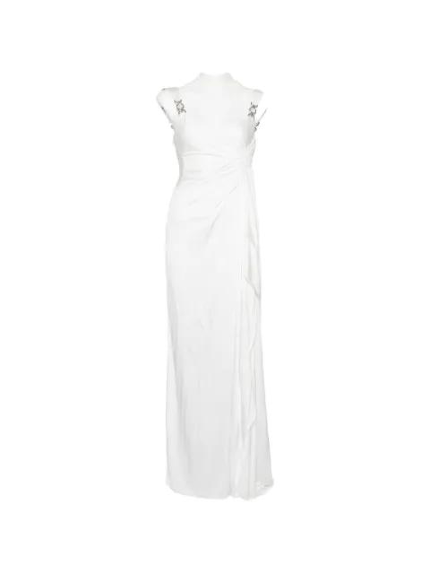 Jersey Draped dress by VERSACE