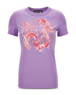 Jersey Stretch Tee by VERSACE