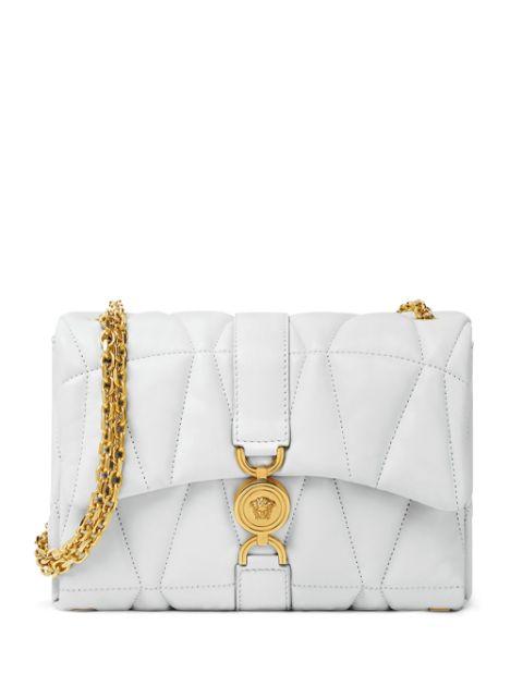 Kleio quilted shoulder bag by VERSACE