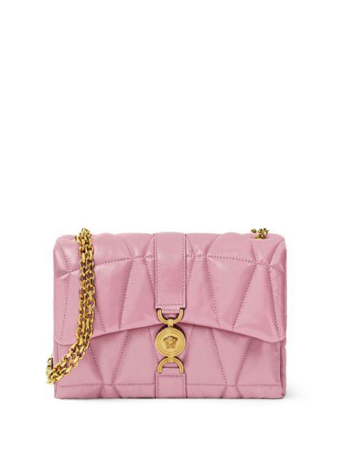Kleio quilted shoulder bag by VERSACE