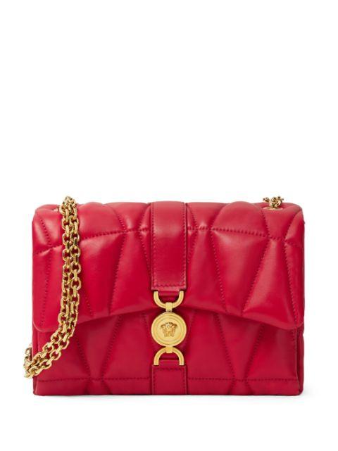 Kleio quilted shoulder bag by VERSACE