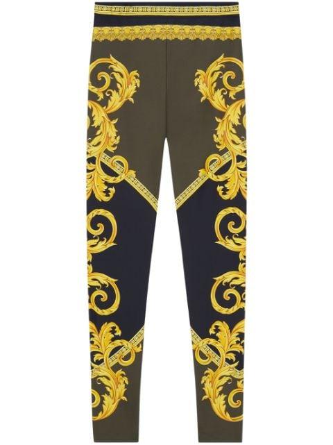 La Coupe des Dieux leggings by VERSACE