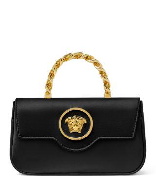 La Medusa Small Satin Top Handle Bag by VERSACE