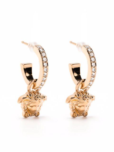 La Medusa hoop earrings by VERSACE