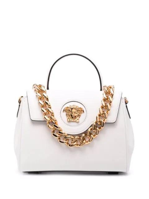 La Medusa leather hand bag by VERSACE
