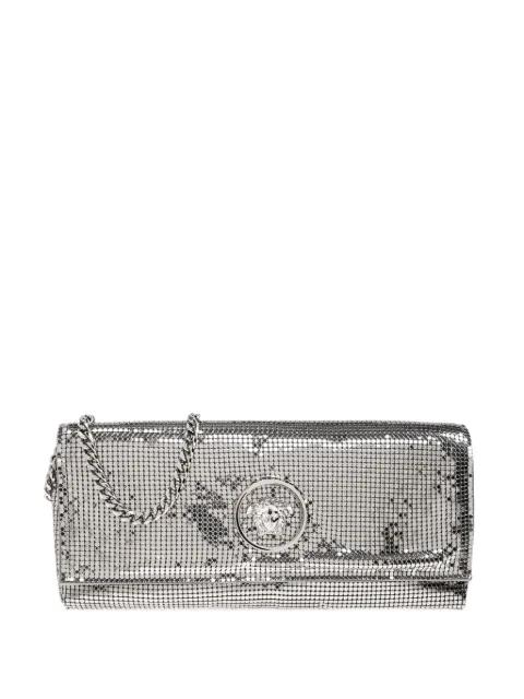 La Medusa metal mesh clutch bag by VERSACE