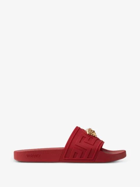 La Medusa rubber sliders by VERSACE