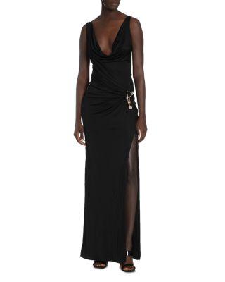 Liquid Jersey Gown by VERSACE