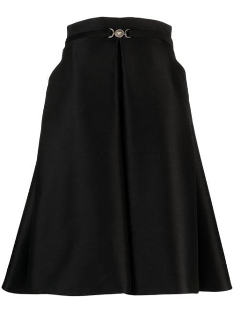 Medusa '95 box-pleated minidress by VERSACE