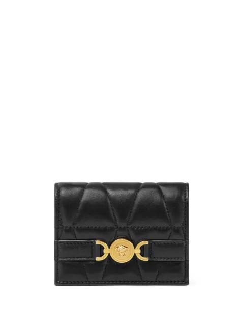 Medusa '95 quilted bi-fold wallet by VERSACE
